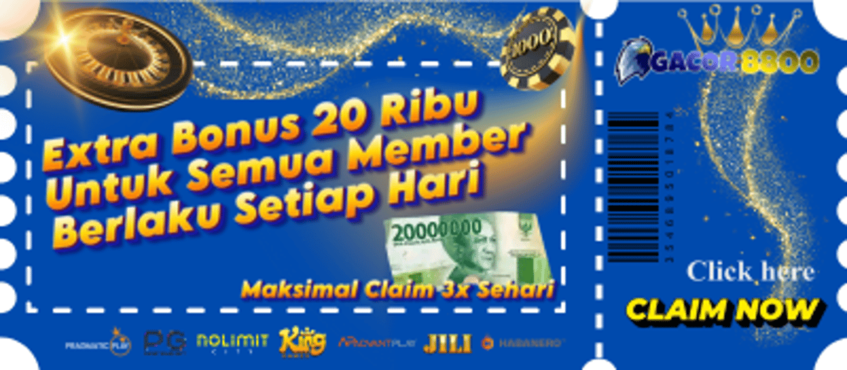 BONUS DEPOSIT 20 RIBU