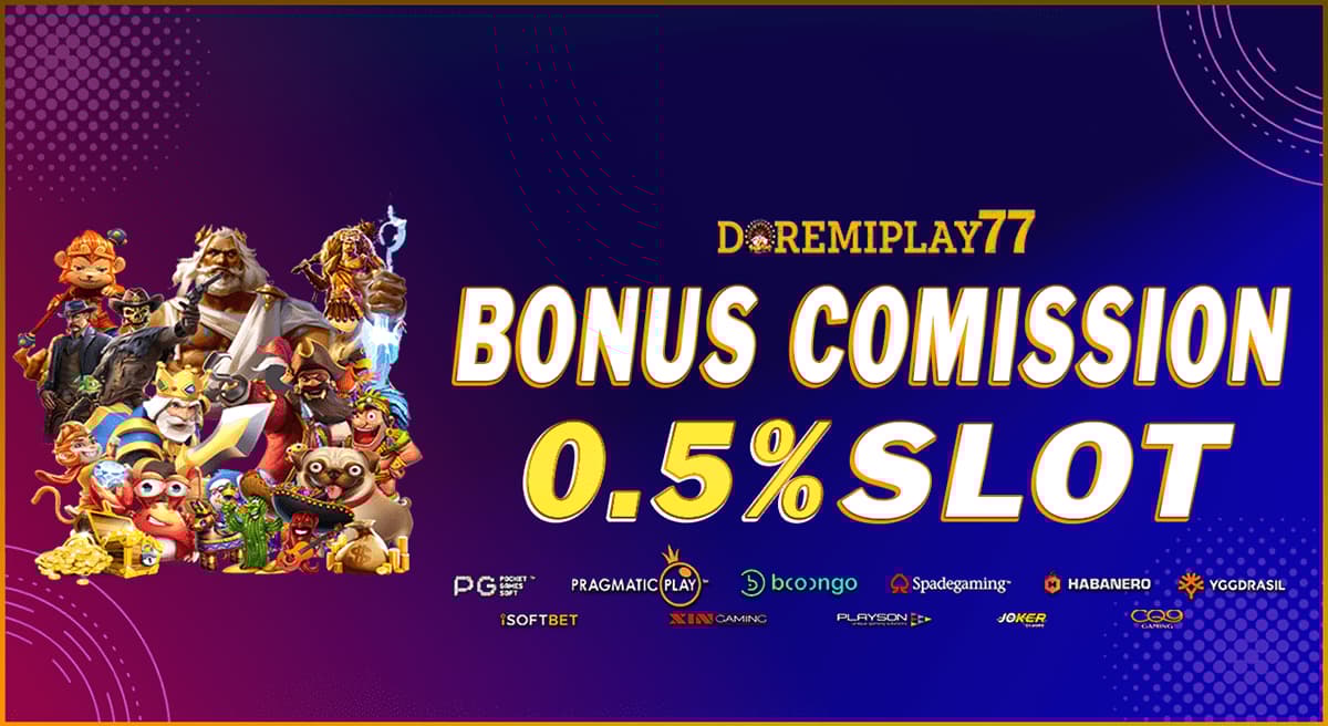 Promo KOMISI SLOT 0.5%