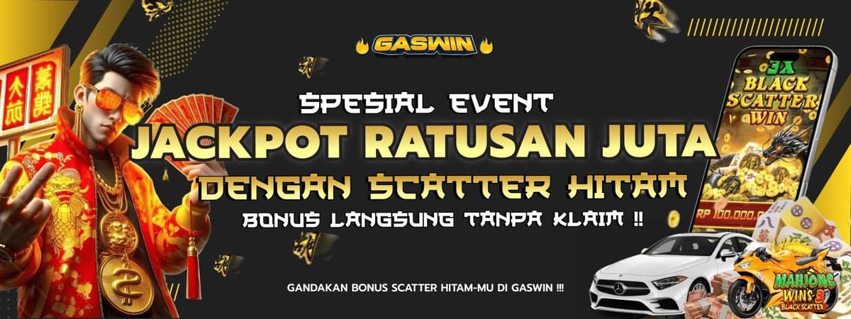 MAHJONG BLACK SCATTER Banner