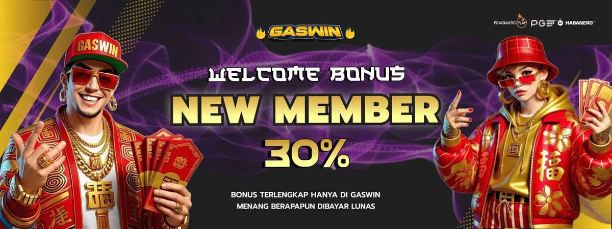 BONUS NEW MEMBER 30% Banner