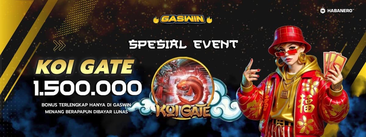 BONUS KOI GATE Banner