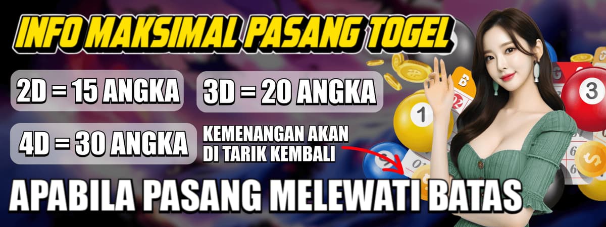 MAXIMAL PASANG TOGEL Banner
