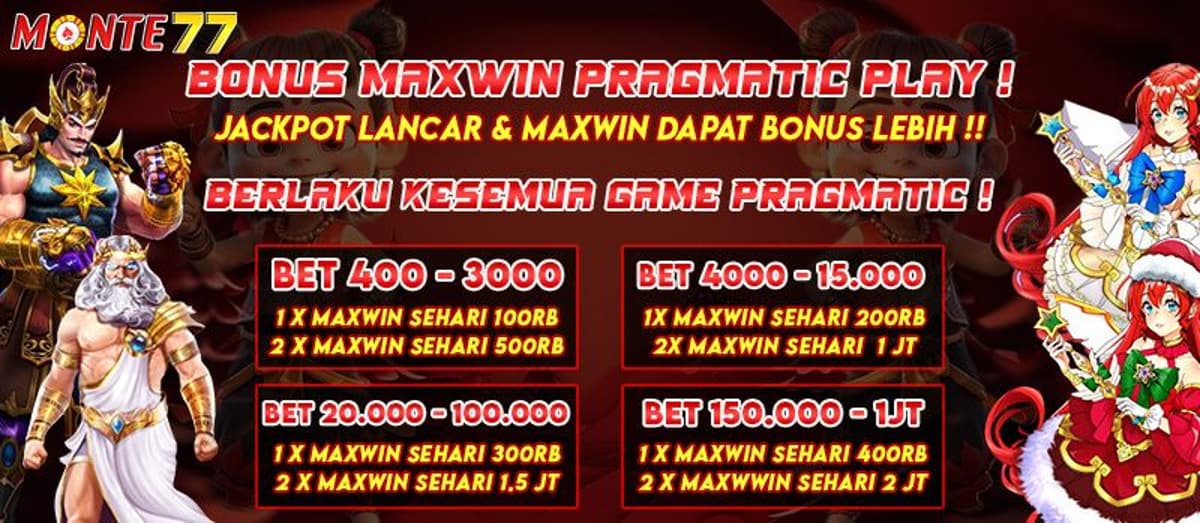 Promo SPECIAL BONUS CLAM MAXWIN