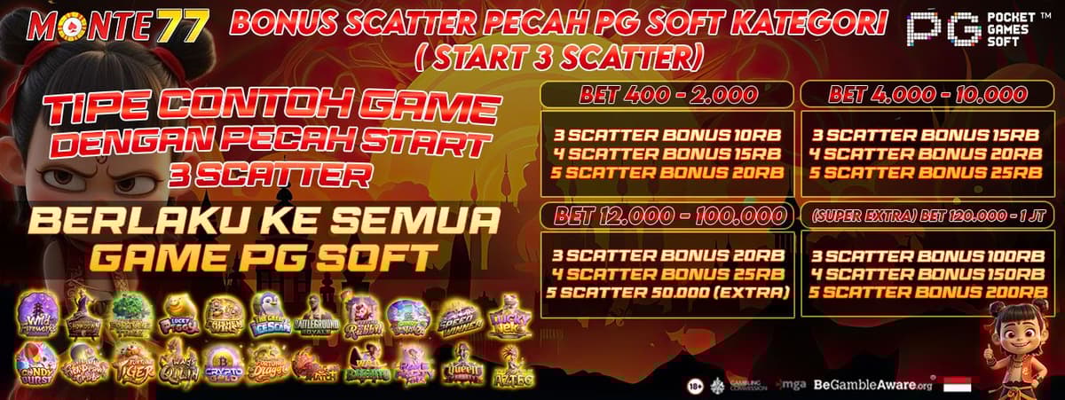 BONUS PG SOFT START PECAH 3 SCATTER