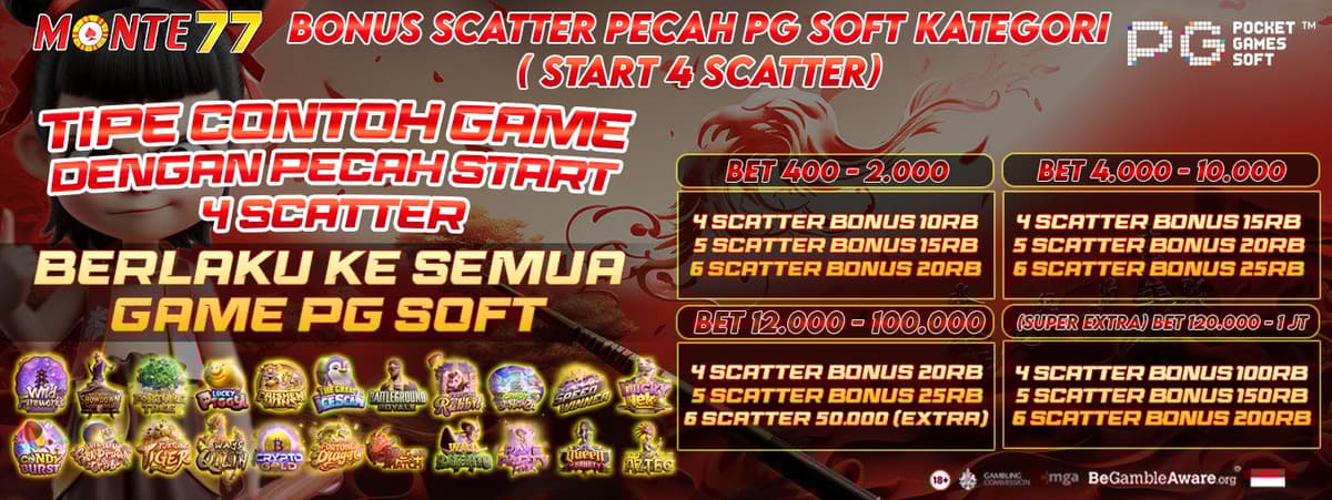 BONUS PG SOFT START PECAH 4 SCATTER
