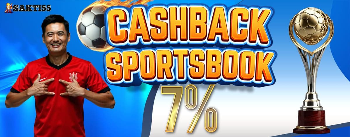 Cashback Sportbook 7%