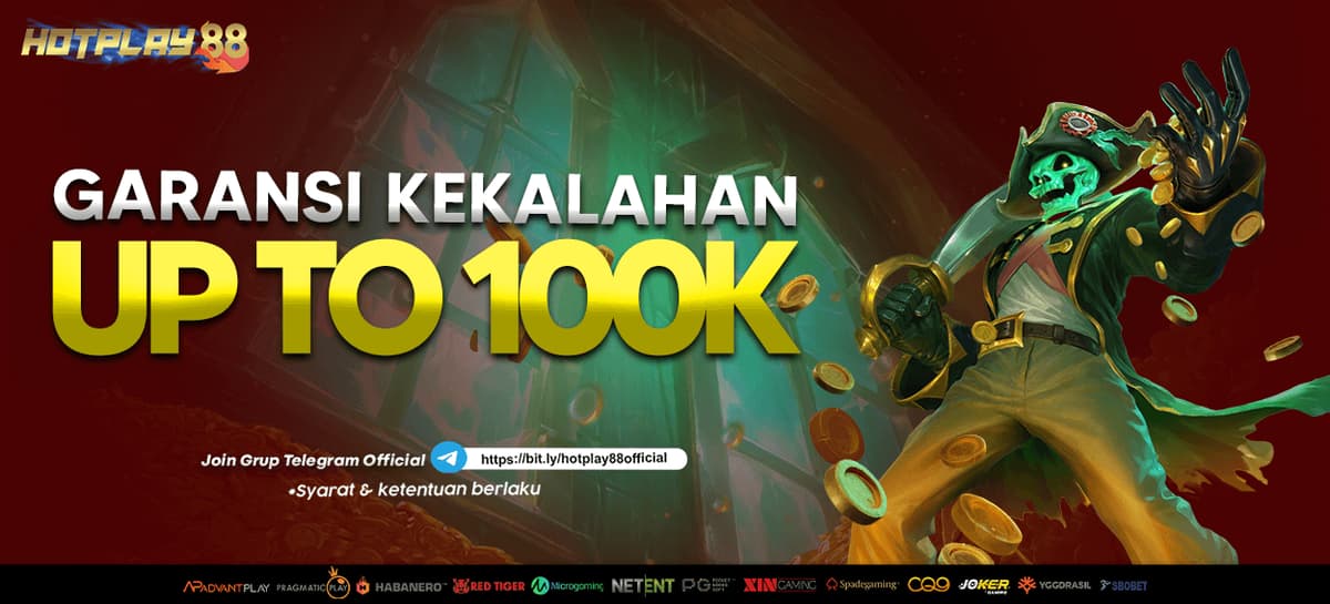 Promo GARANSI KEKALAHAN UP TO 100K