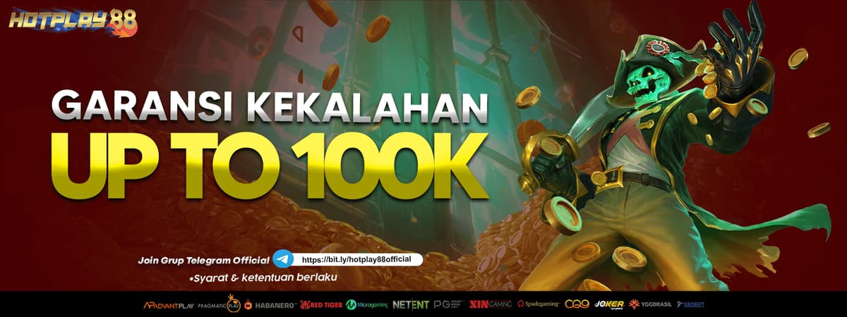 GARANSI KEKALAHAN UP TO 100K Banner
