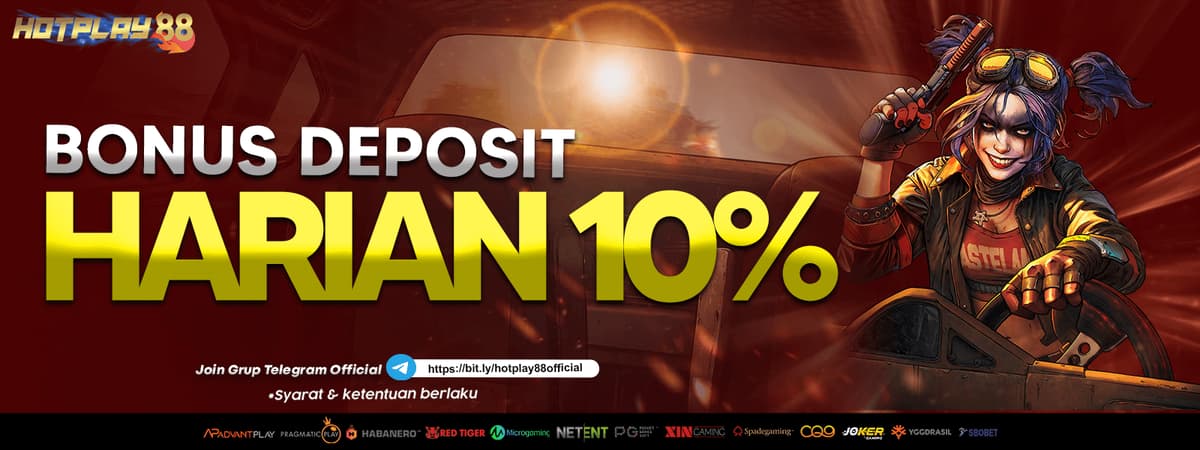 Promo BONUS DEPOSIT HARIAN 10%