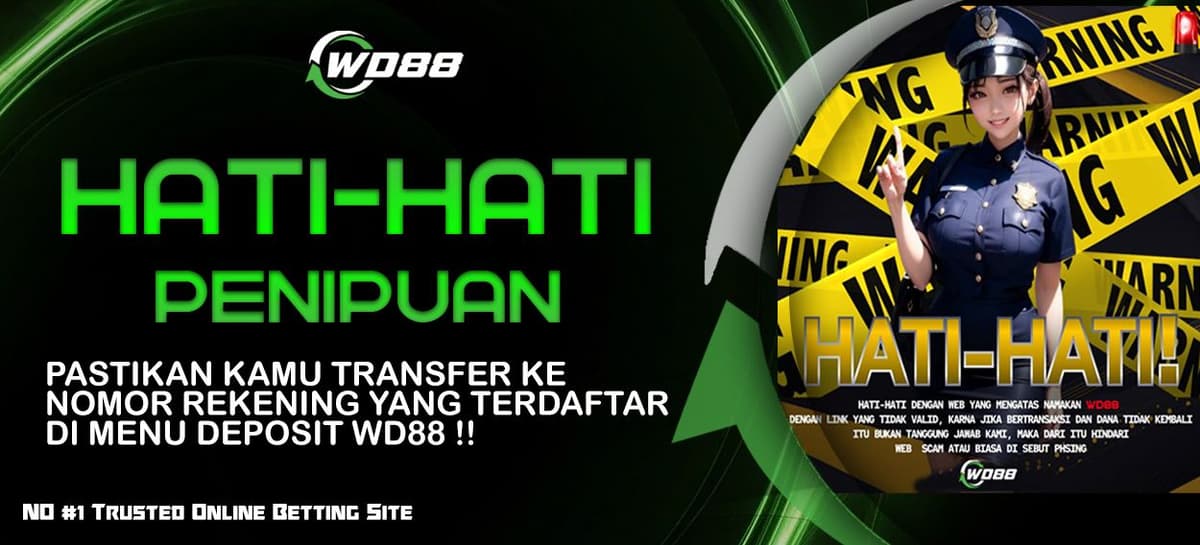 WARNING!! HATI HATI PENIPUAN Banner
