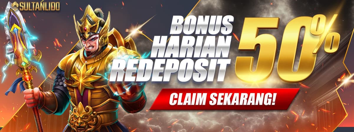 PROMO REDEPOSIT SULTANLIDO Banner