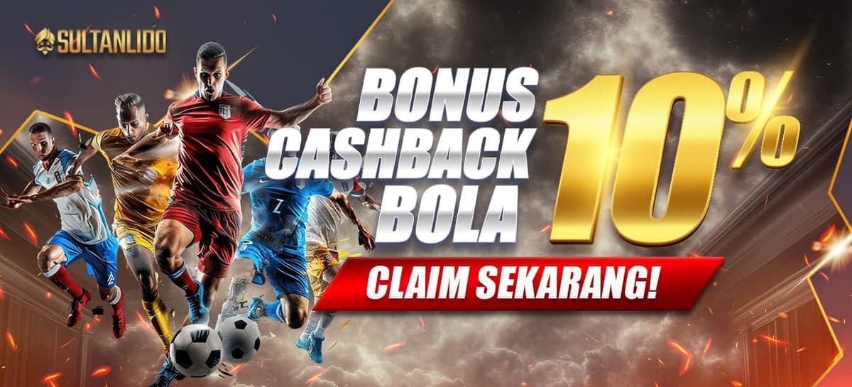 Cashback Mingguan Judi Bola Online 10%