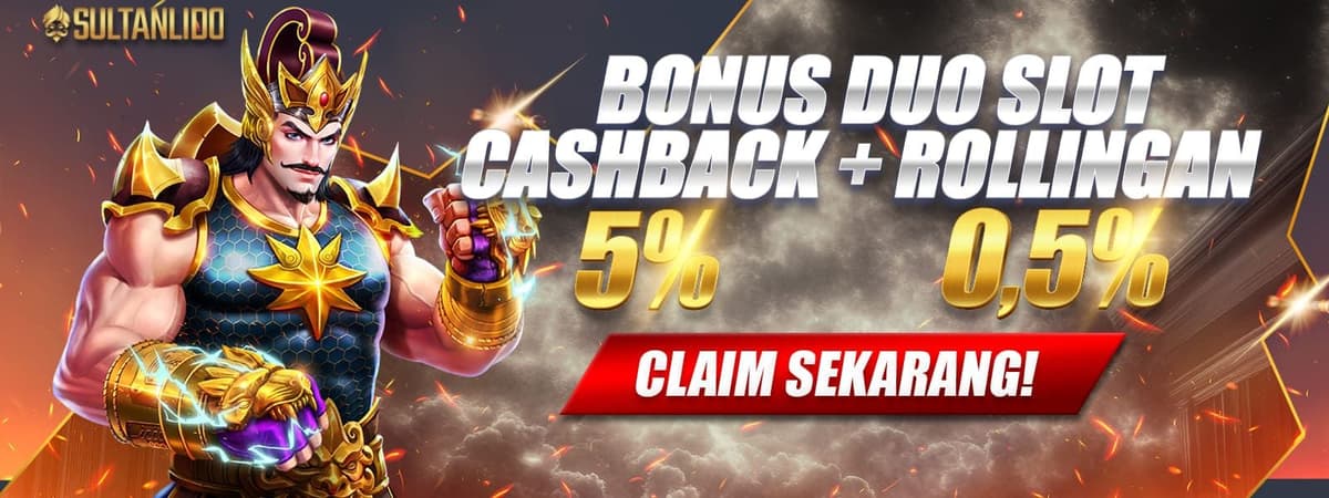 cashback mingguan tanpa batas sultanlido Banner