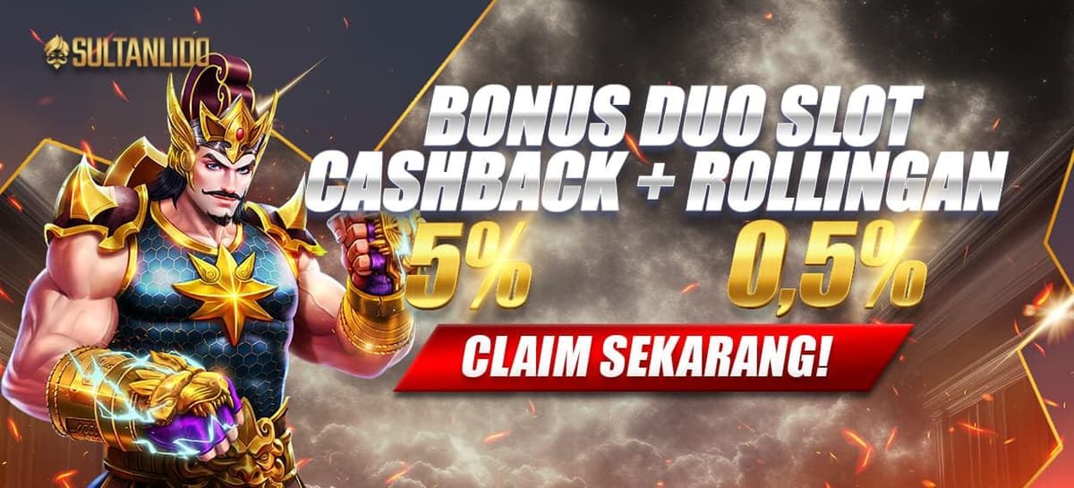 Promo Bonus Slot Online Mingguan Rollingan 0,5%