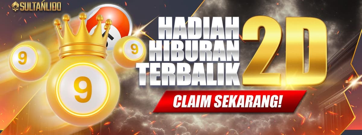 HADIAH Hiburan 2D Terbalik Banner
