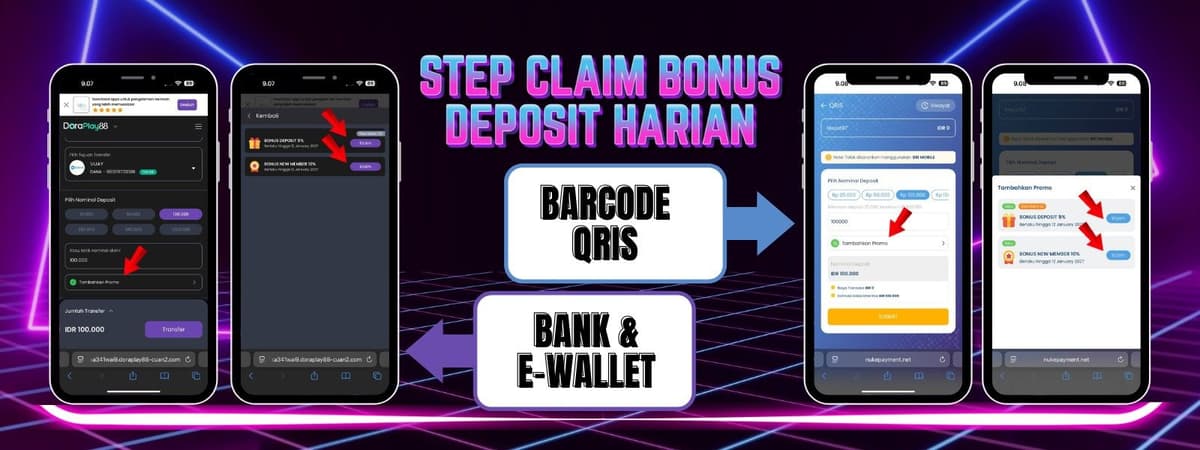 step klaim bonus Banner