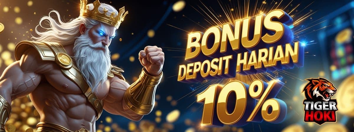 BONUS DEPOSIT HARIAN 10% Banner