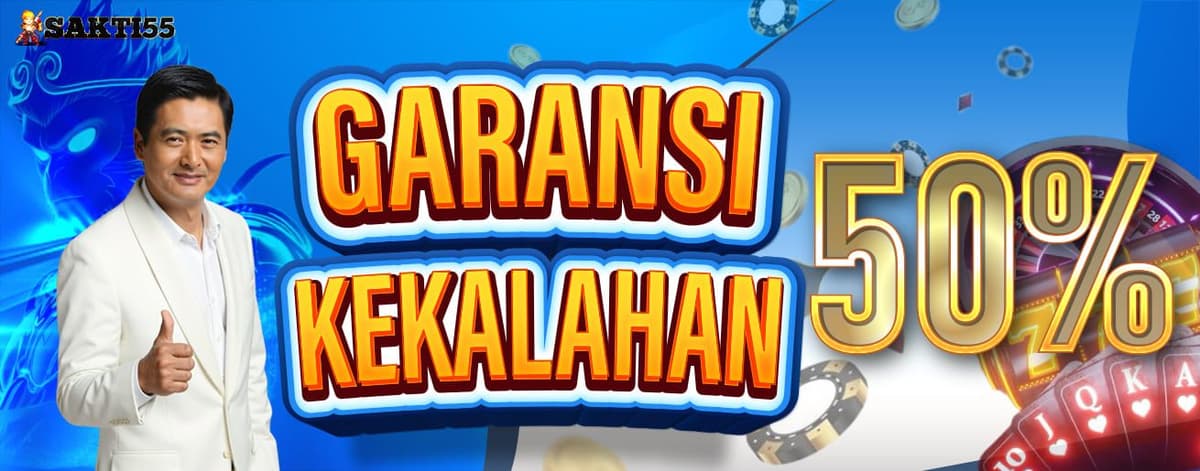 GARANSI KEKALAHAN NEW MEMBER 50%