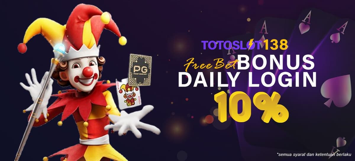 Bonus Login Harian Gratis 10% Saldo