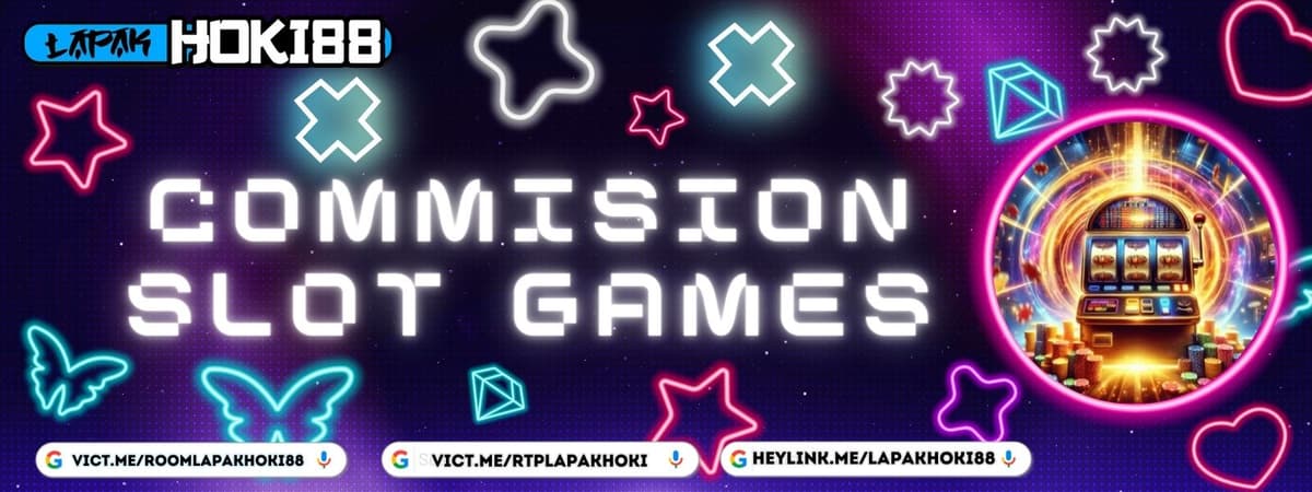 Slot commision Up to 1%