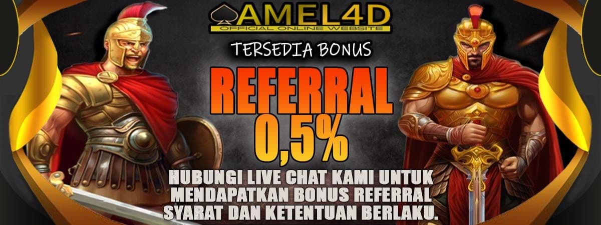 Promo BONUS REFERRAL 0.5%