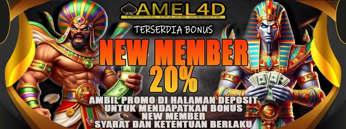 Promo Bonus New Member 20%
