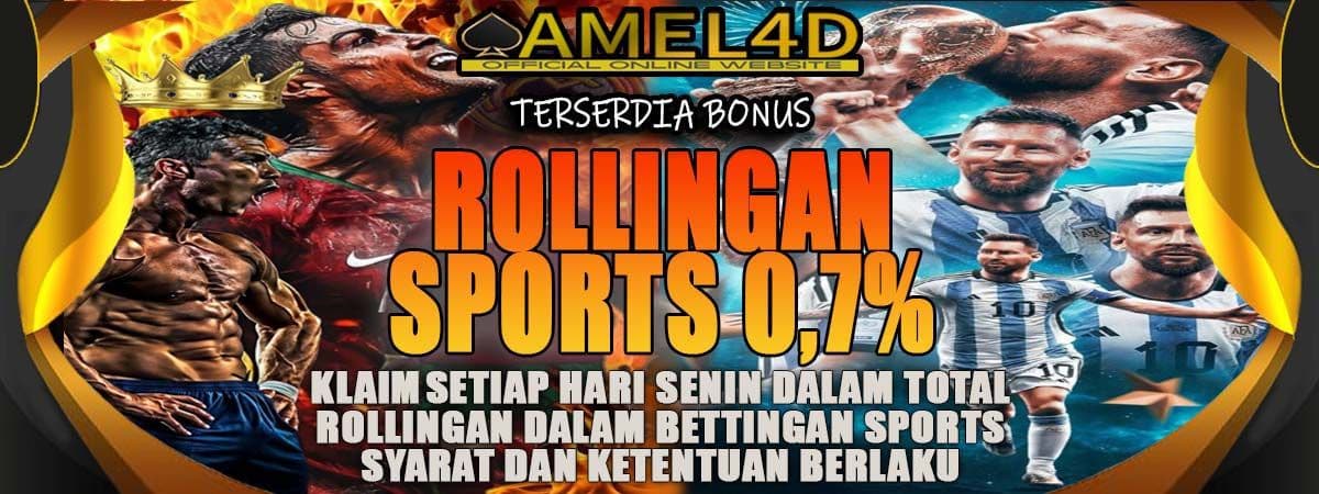 Promo Bonus Rollingan Sport 0.5%