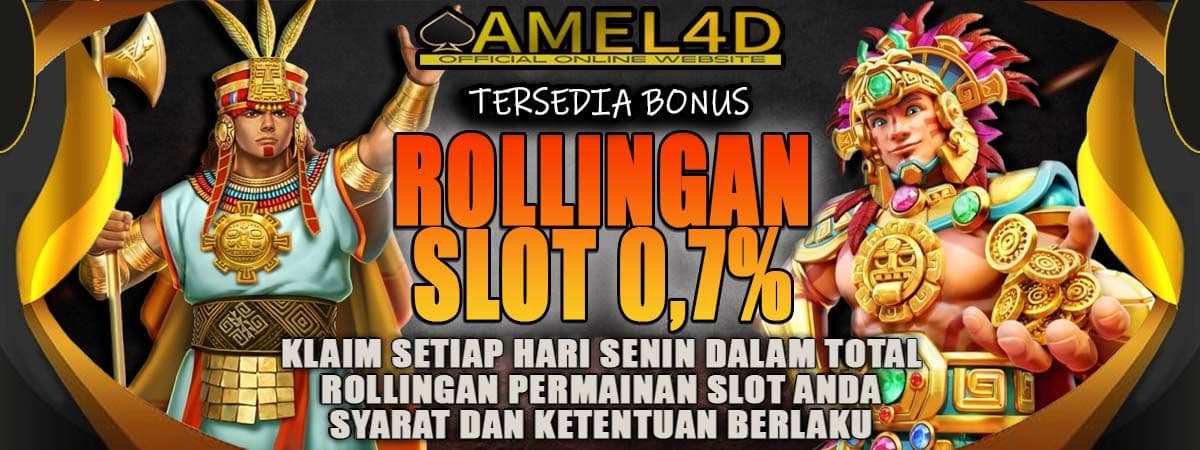 Promo Bonus Rollingan Slot 0.7% 