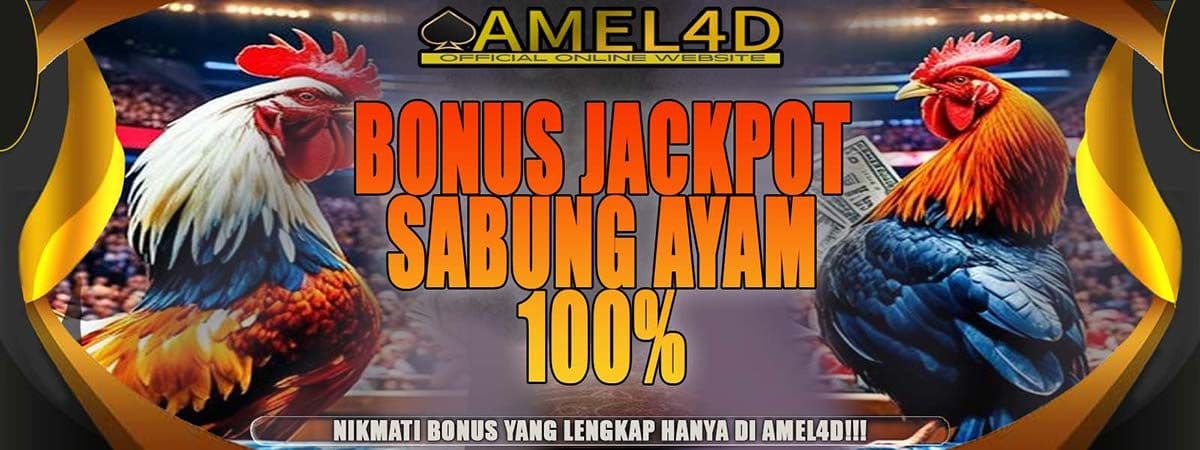 JACKPOT SABUNG AYAM 100%