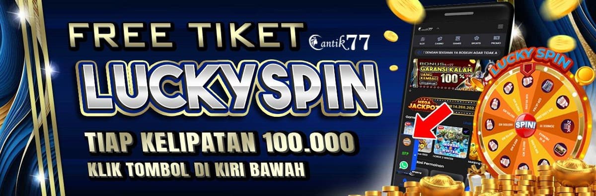 LUCKY SPIN BERHADIAH PULUHAN JUTA RUPIAH