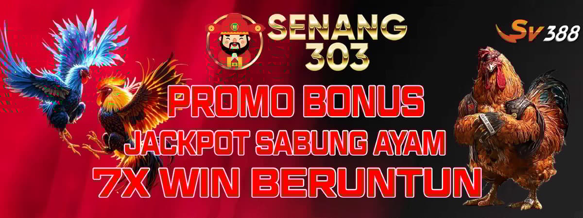 BONUS WINSTREAK JACKPOT SABUNG AYAM Banner