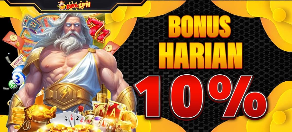 BONUS DEPOSIT HARIAN 10%