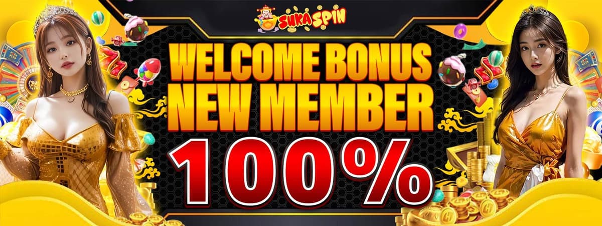 BONUS NEW MEMBER 100% DP 15 & 10 RB Banner