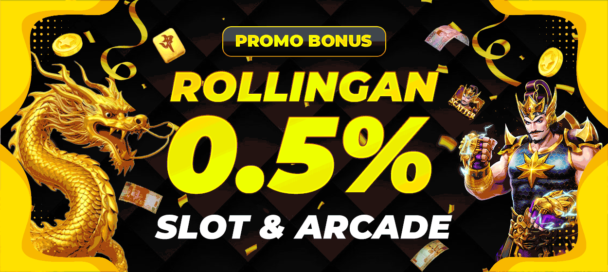 ROLLINGAN 0.5% SLOT & ARCADE
