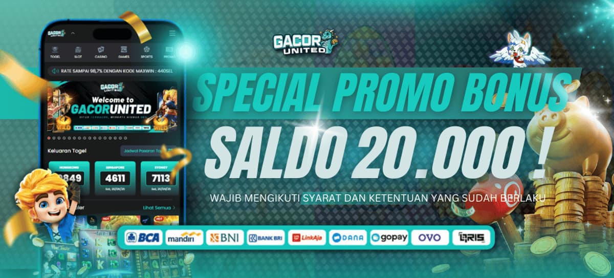 SPECIAL PROMO BONUS SALDO 20.000