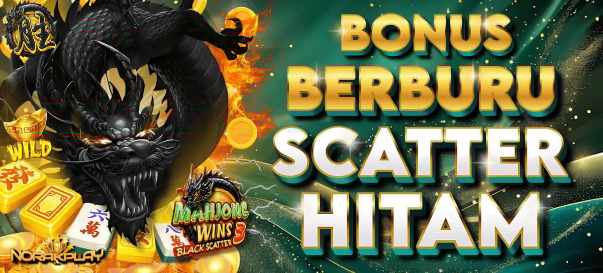 Promo BONUS BERBURU SCATTER HITAM