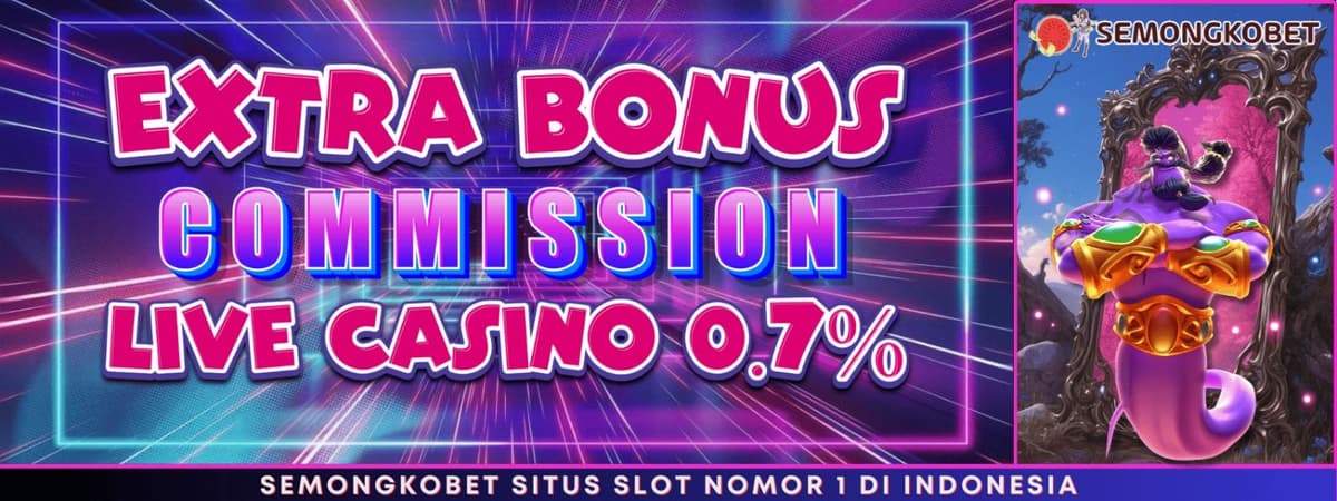 Bonus Rollingan Live Casino 0.7%