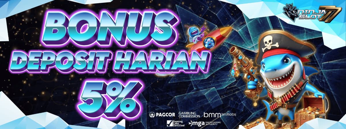 BONUS HARIAN 5% Banner