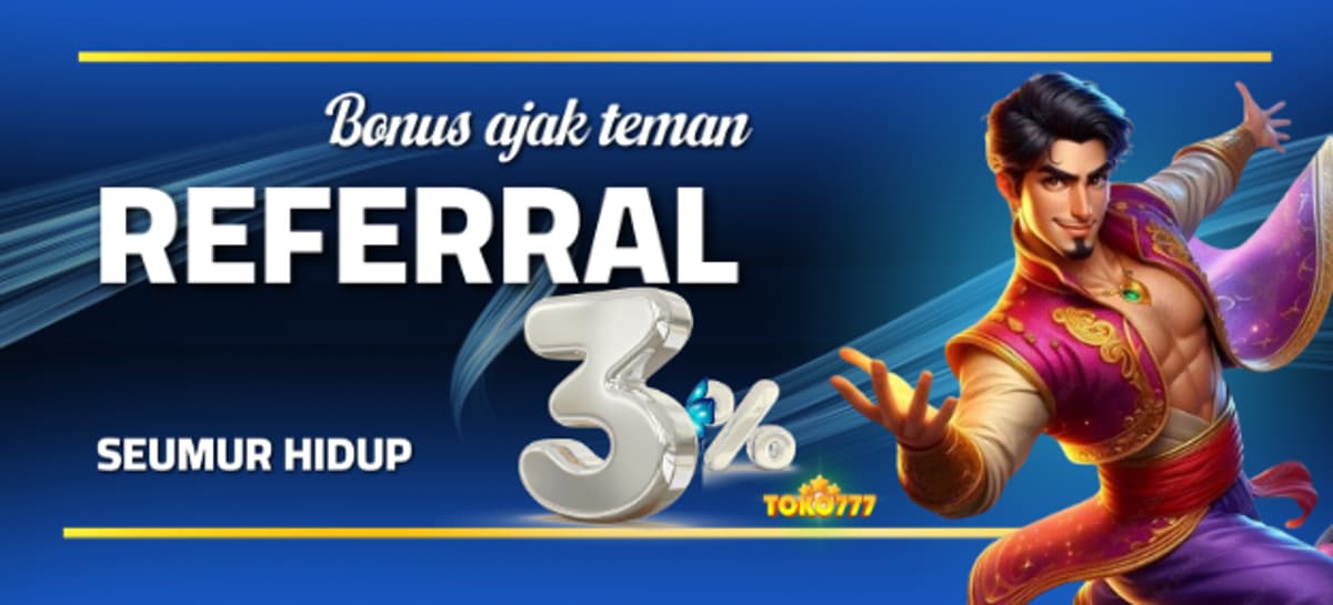 BONUS REFERRAL SEUMUR HIDUP!