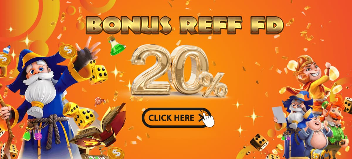 Promo BONUS REFRENSI FIRST DEPOSIT 20%