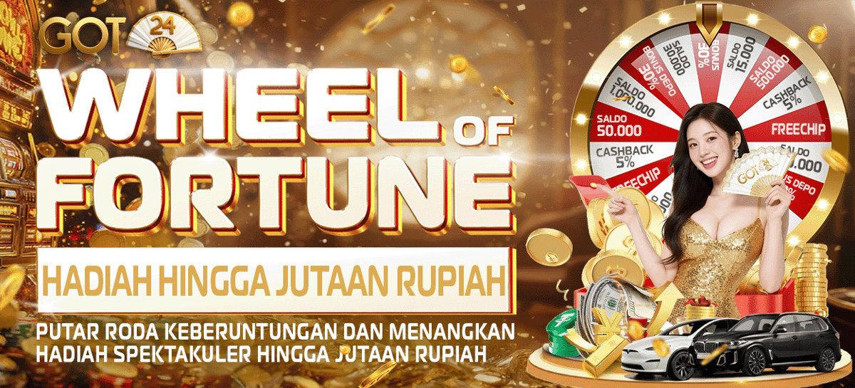 Promo BONUS WHEEL OF FORTUNE 