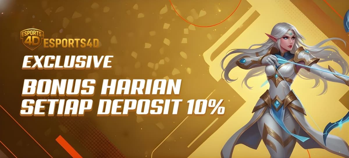 BONUS HARIAN DEPOSIT 10%