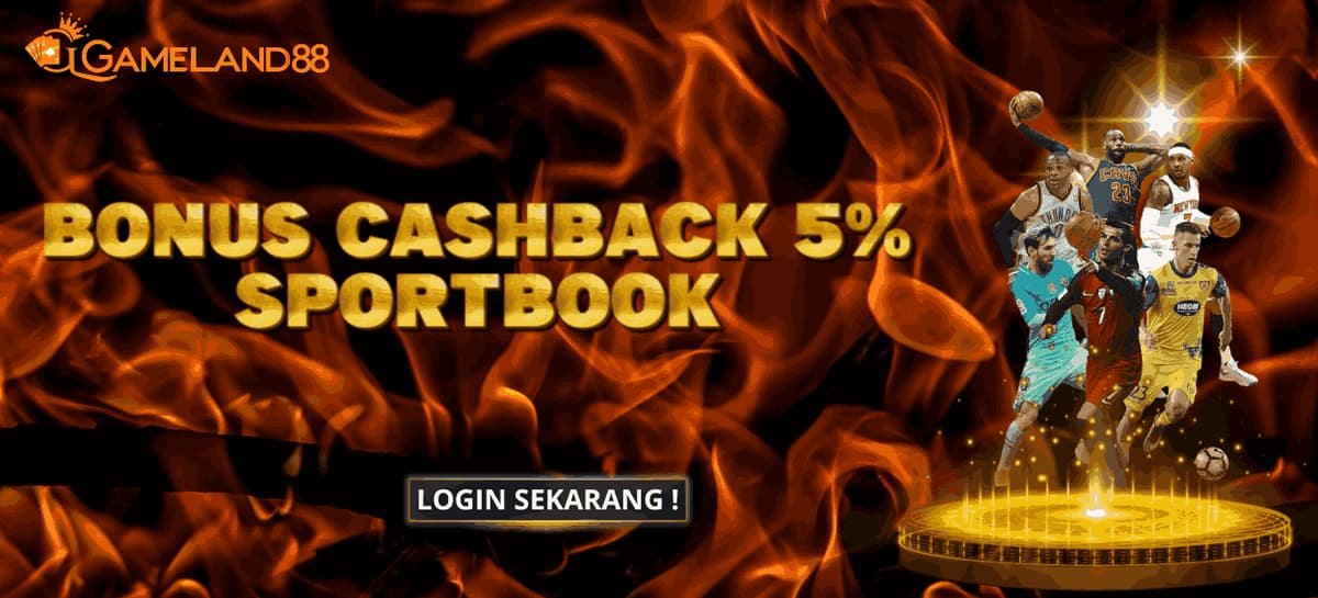 BONUS SPORTBOOK CASHBACK 5%