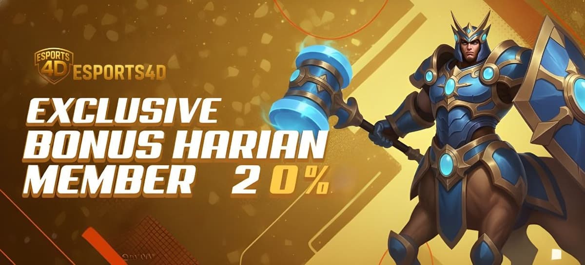 BONUS HARIAN DEPOSIT 20%