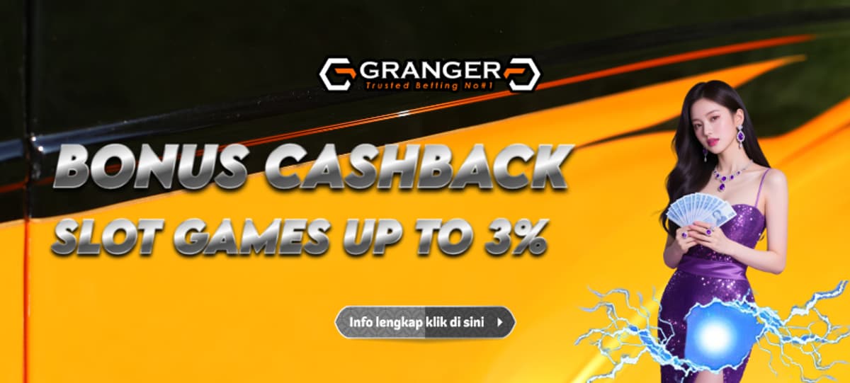 bonus cash back up to 3% slot games Banner