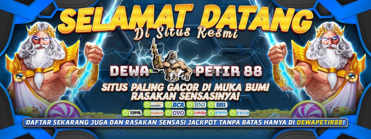 DEWAPETIR88 | Situs Paling Gacor di Muka Bumi – Rasakan Sensasinya! Banner