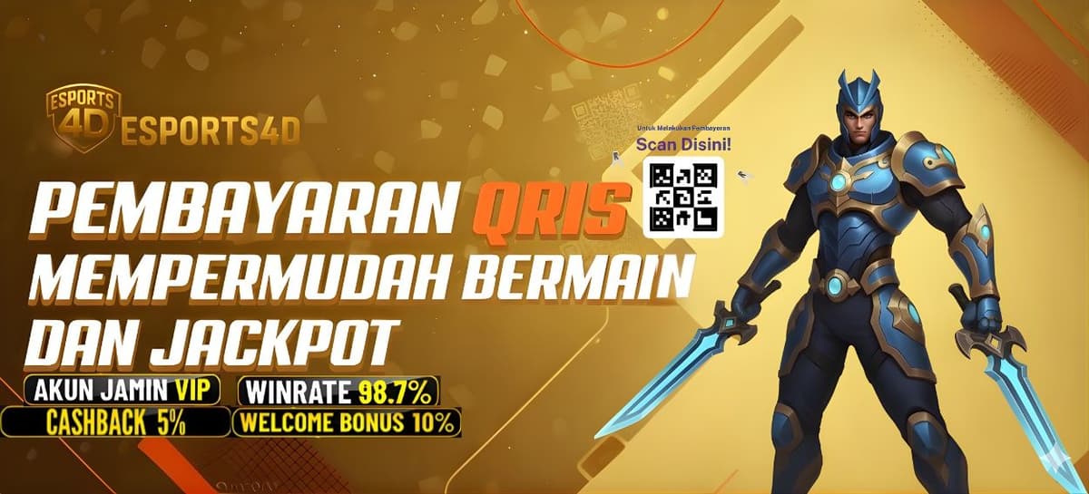 DEPOSIT QRIS MEMPERMUDAH DAN JACKPOT