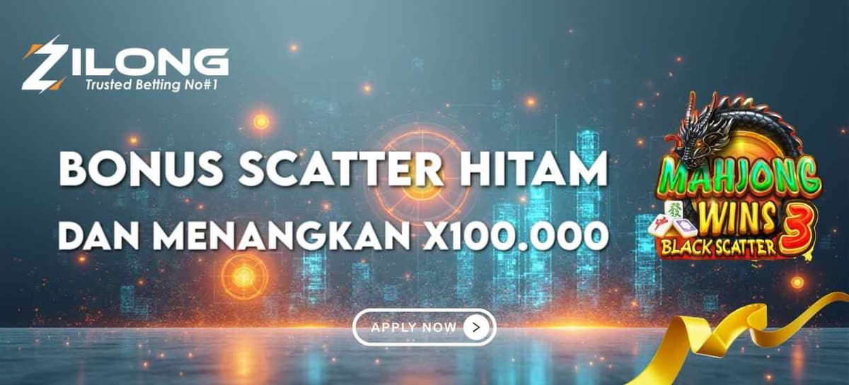 SCATTER HITAM Banner