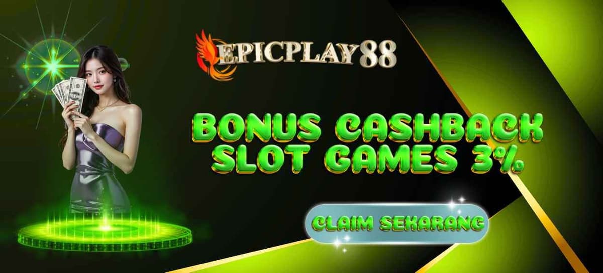 CASHBACK 3% KHUSUS SLOT SELAMA 1 MINGGU