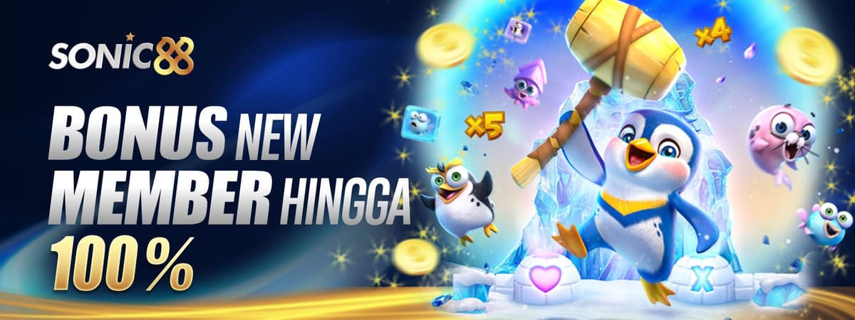 Bonus New Member 100% Banner